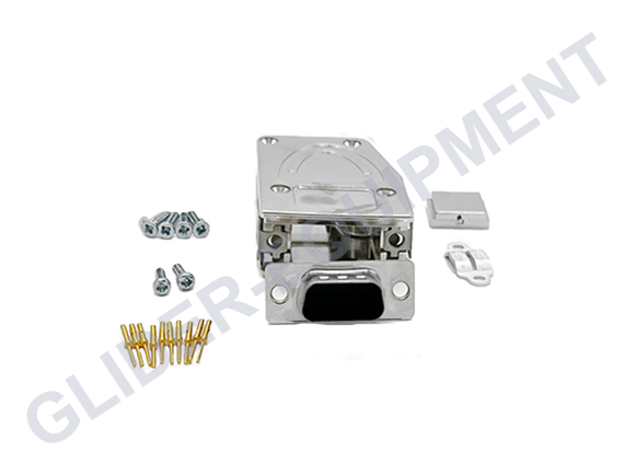 Connector D-SUB 15HD male Air Com / Air Traffic crimp [B853]